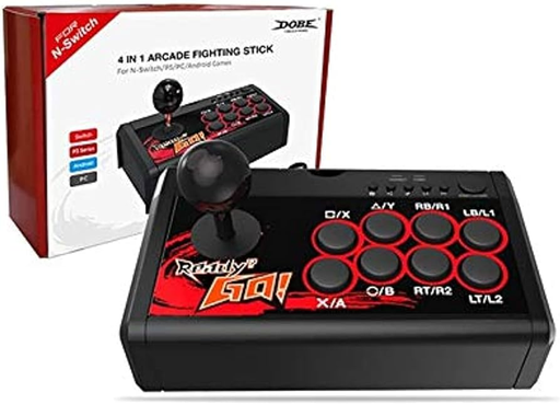 ARCADE FIGHTING STICK 4 IN 1 FOR N - SWITCH / P3 / PC/ANDROID GAMES TNS-19059