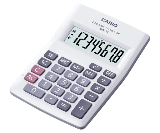 CALCULADORA CASIO MW-5V