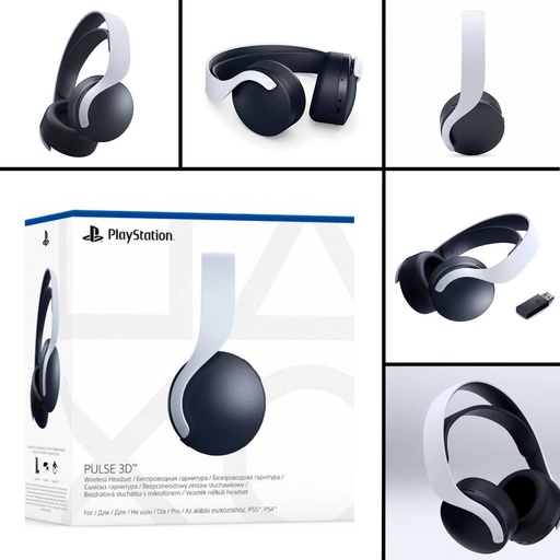 PS5 AUDIFONO PLUSE 3D WIRELESS HEADSET - BLANCO