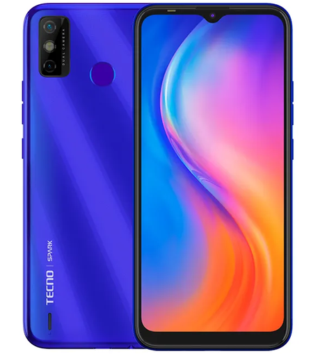 TECNO SPARK 6 Go - 64GB ROM 4GB RAM - GALAXY BLUE