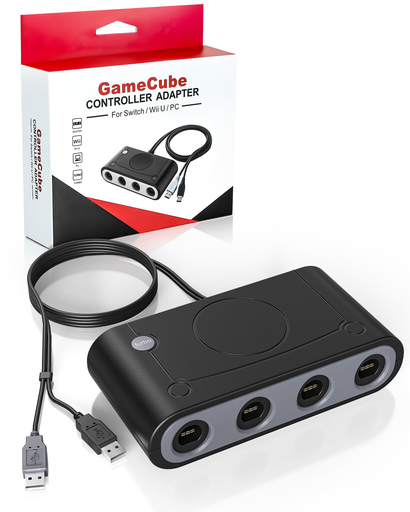 GAMECUBE CONTROLLER ADAPTER FOR SWITCH / WII U / PC