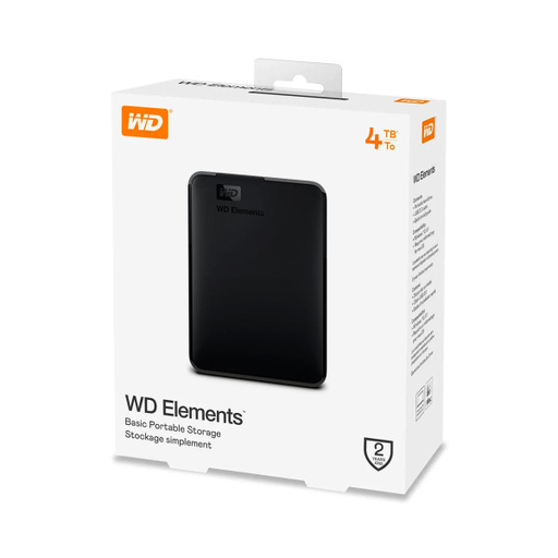 DISCO DURO EXTERNO / WD ELEMENTS PORTABLE HDD 2.5 USB 3.0 - 4TB