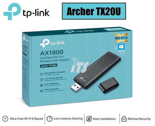 TP-LINK AX1800 DUAL BAND WIFI 6 WIRELESS USB ADAPTER ARCHER TX20U